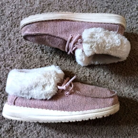 Hey Dude Other - COPY - Hey Dude Girl's Toddler Britt Youth Stretch Fleece Pink Size 12 Shoes PR…